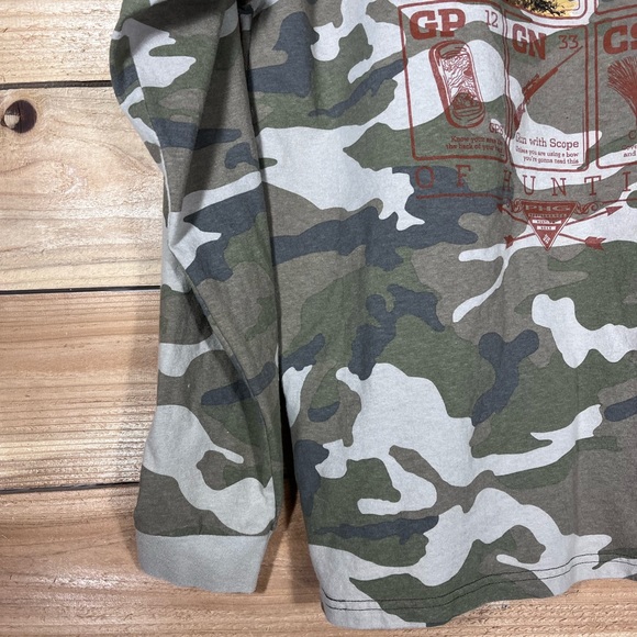 Columbia Camo Elements Graphic Long Sleeve, Mens M, performance hunting gear - Picture 7 of 13
